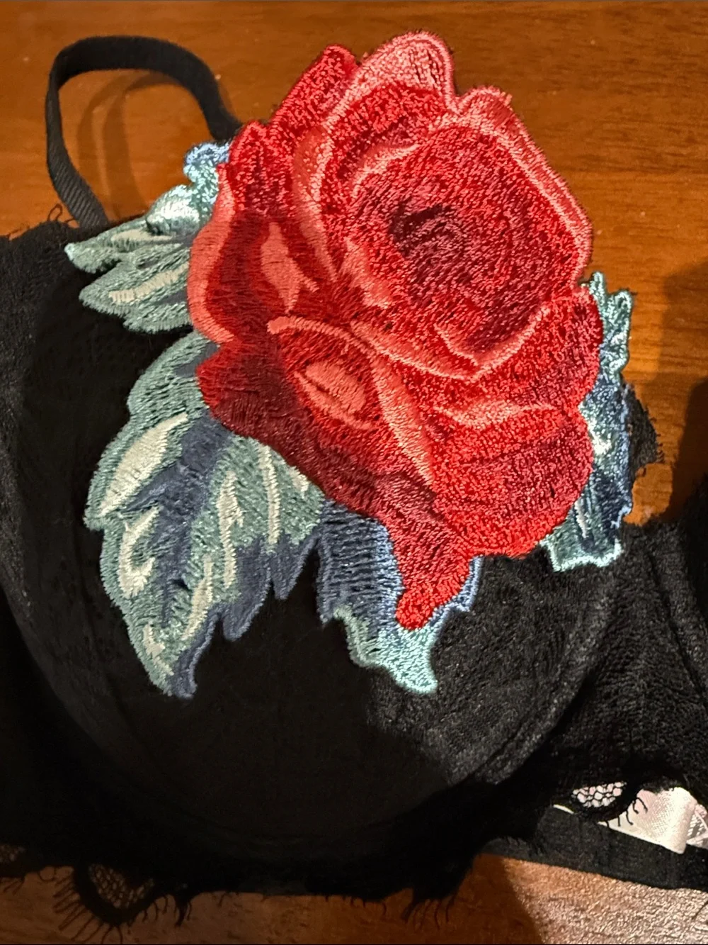 PINK Victorias Secret black lace